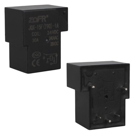 24V 30A 5 Pin Röle (JQX-15F-T90-24VDC)
