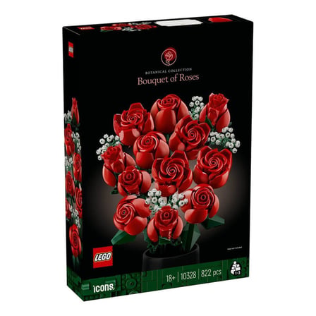 10328  icons Botanical Collection - Gül Buketi 822 parça +18 yaş