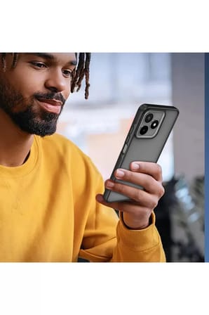 Realme C53 Kılıf Elegant Kapak - Titan Gri