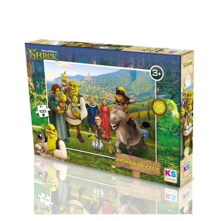 Sh 714 Shrek Puzzle 100 Prç