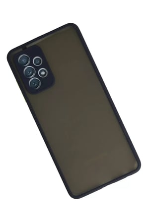 Samsung Galaxy A72 Kılıf Montreal Silikon Kapak - Lacivert