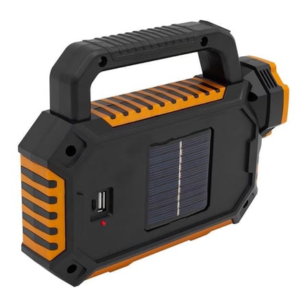 HS-8029-7-B 3 Modlu 6 Cob Ledli Taşınabilir Solar Lamba