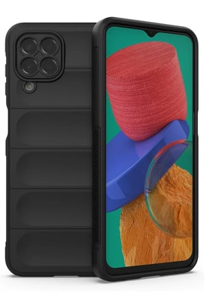 Samsung Galaxy M33 Kılıf Optimum Silikon - Siyah