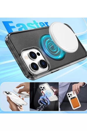 Joko Apple iPhone 14 Star Magsafe Kapak - Siyah