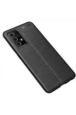 Samsung Galaxy A72 Kılıf Auto Focus Kapak - Siyah
