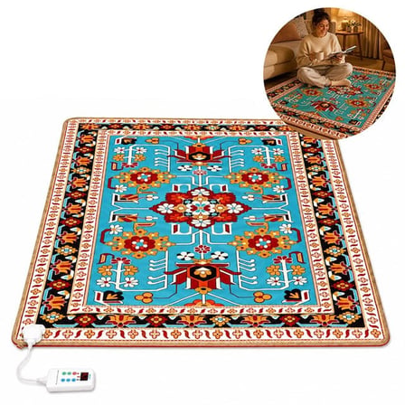 TY-2*2 1599W 200x200cm Isıtmalı Pad Halı - Dijital Termostatlı Karbon Kristal Teknolojisi