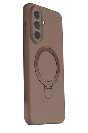 Samsung Galaxy A57 5G Regal Magsafe Standlı Kapak - Çöl Titanyum