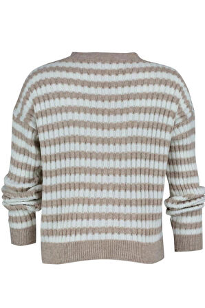 Kadın Modern Tarz Regular V Yaka Regular Triko Hırka