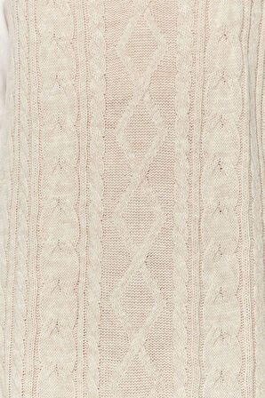 Moda Regular Casual Günlük Çift Plaka Triko V Yaka Askılı Kol Jile Mini Boy Elbise