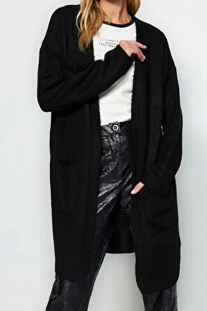 Kadın Modern Tarz Regular V Yaka Regular Triko Hırka