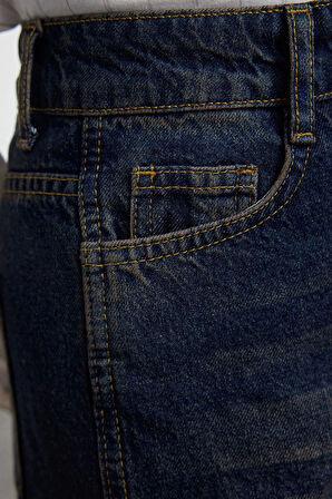 Stil Kadın Moda Denim Kot Pantolon Uzun Geniş Paça Yüksek Bel Jeans