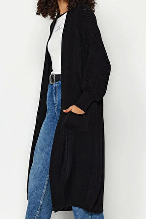 Kadın Modern Tarz Regular V Yaka Uzun Triko Hırka