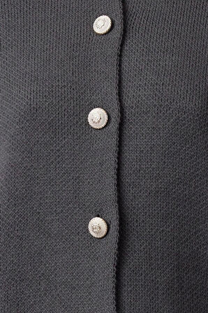 Kadın Modern Tarz Regular Bisiklet Yaka Regular Triko Hırka