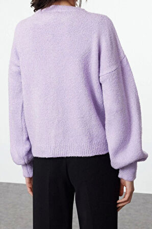 Kadın Modern Tarz Regular Bisiklet Yaka Regular Triko Hırka