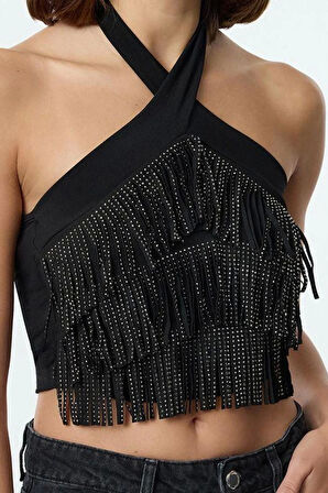 Stil Kadın Bluz Regular Örme Oversize Kalıp