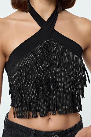 Stil Kadın Bluz Regular Örme Oversize Kalıp