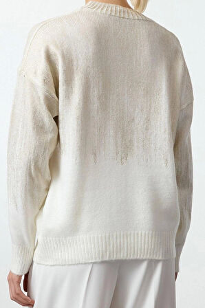 Stil Modern Kadın Regular Standart Kol Bisiklet Yaka Yumuşak Dokulu Basic Triko Kazak