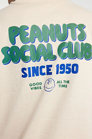 Tarz Bol Bisiklet Yaka Standart Kol Regular Unısex Geniş Kesim Sweatshirt