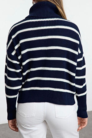 Kadın Modern Tarz Oversize Devrik Yaka Regular Triko Hırka