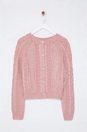 Stil Modern Kadın Regular Reglan Kol Bisiklet Yaka Çift Taraflı Kullanılabilen Triko Kazak-Hırka