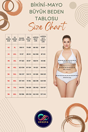 Konforlu Plus Size Mayo Tasarım Büyük Beden Yaz Koleksiyonu Her Bedende Şıklık Klora Dayanıklı