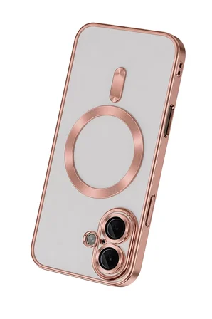 Apple iPhone 16 Kılıf Kross Magneticsafe Kapak - Rose