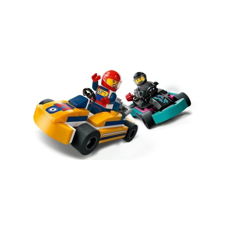 60400  City Go-Kart ve Yarış Sürücüleri 99 parça +5 yaş