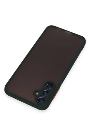 Samsung Uyumlu Galaxy A14 4G Kılıf Montreal Silikon Kapak - Yeşil