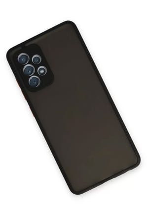 Samsung Galaxy A32 Kılıf Montreal Silikon Kapak - Siyah