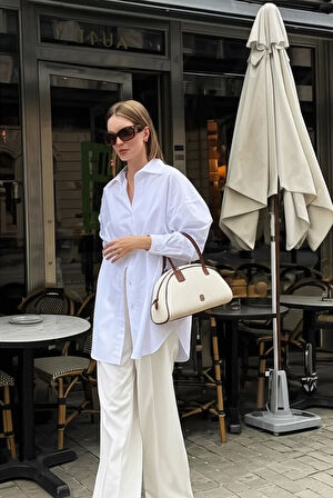 Modern Retro El Ve Omuz Çantası Vegan Deri Günlük Ve Özel Kombinler İçin Şık Görünüm Konforlu Kesim