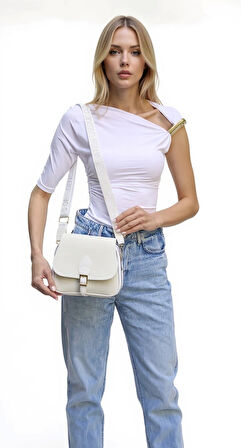 Kadın Çok Amaçlı Tokalı El Ve Omuz Çantası Günlük Kullanım İçin Haftasonu Kullanım