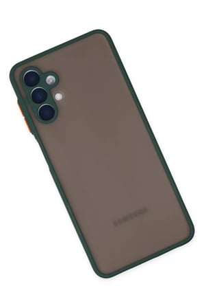 Samsung Galaxy A04S Kılıf Montreal Silikon Kapak - Yeşil