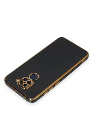 Xiaomi Redmi Note 9 Kılıf Volet Silikon - Siyah