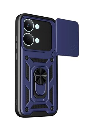 Xiaomi Poco X8 Pro Max Pars Lens Yüzüklü Silikon - Lacivert