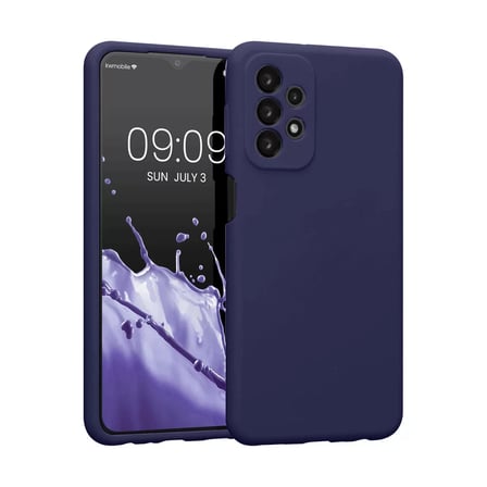 Samsung Galaxy A23 4G Kılıf First Silikon - Lacivert