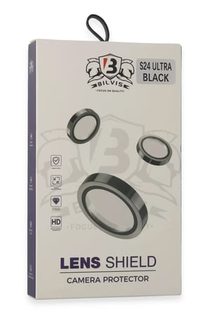 Samsung Galaxy S24 Ultra Bilvis Titan Kamera Lens - Siyah