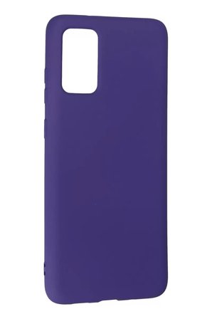 Samsung Galaxy S20 Plus Kılıf Nano içi Kadife Silikon - Mor