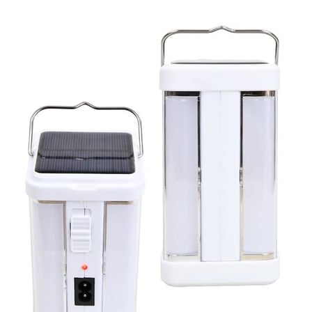 Pm 22402 Solar Panelli Sarjli Kamp Feneri Masa Aydinlatma Ve İsildak Powerbank