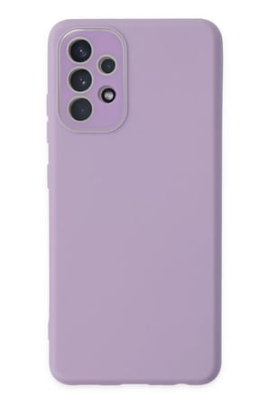 Samsung Galaxy A33 5G Kılıf Lansman Glass Kapak - Lila