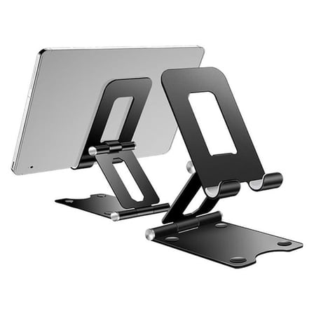 A30 Masaüstü Metal Telefon Stand Tutacağı Çift Eksenli Katlanabilir