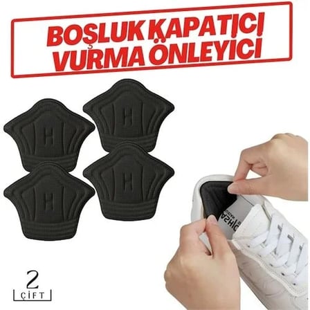 4'lü Ayakkabı Topuk Tamir Yaması - Yırtık Onarım, Vurma Önleyici Ve Daraltma Konfor Pedi 718569