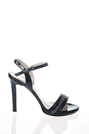 Kadın Pembe Sıra Taş Abiye Ayakkabı Kadın Topuklu Şık Gece Ayakkabısı Zarif Tasarım