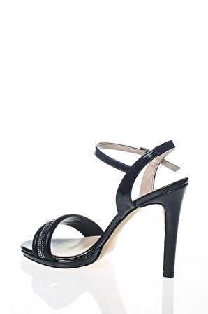 Kadın Pembe Sıra Taş Abiye Ayakkabı Kadın Topuklu Şık Gece Ayakkabısı Zarif Tasarım