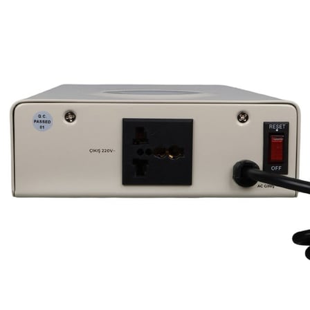 SLIM-1000 Otomatik 1000VA Kombi Voltaj Regülatörü (İngiliz Fişli ve Evrensel Çoklu Soketli)