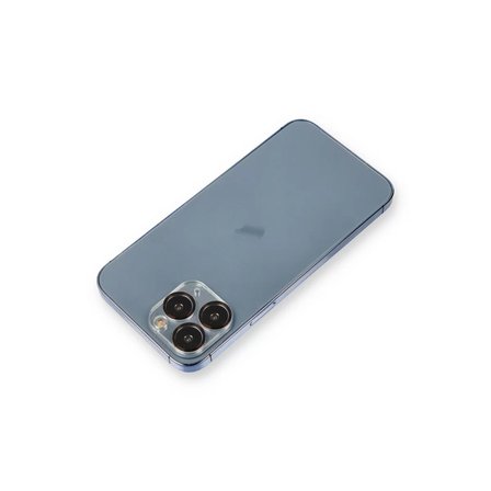 Apple Uyumlu iPhone 11 Pro Max Metal Kamera Lens Koruma Cam - Siyah