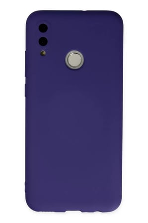 Huawei P Smart 2019 Kılıf Nano içi Kadife Silikon - Mor