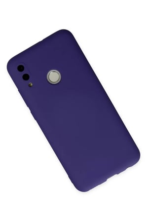 Huawei P Smart 2019 Kılıf Nano içi Kadife Silikon - Mor
