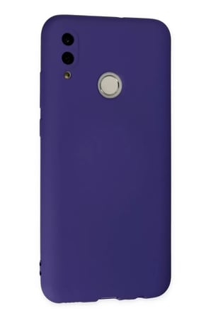 Huawei P Smart 2019 Kılıf Nano içi Kadife Silikon - Mor