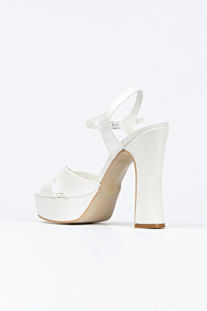 Kırmızı Saten Klasik Ayakkabı Kalın Aynalı Ökçe Topuklu Kadın Abiye Ayakkabı Kadın Topuklu Şık