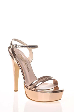 Kadın Rose Ayna Yol Taş Abiye Ayakkabı Kadın Topuklu Şık Gece Ayakkabısı Zarif Tasarım